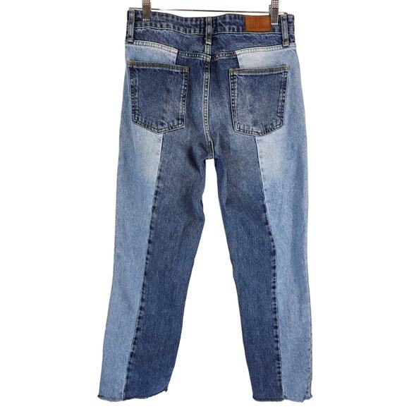 BDG Urban Outfitters Jessye Button Up Boheimian Two Tone Women's Jeans 28 - Picture 3 of 7